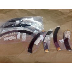 Conjunto completo de protetores de arco de roda para fortwo 453 ou forfour 453 2