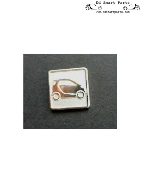 Spilla Smartware Smart ForTwo colore argento