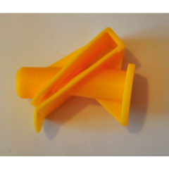 Originele Smart Fortwo 450 451 Onderbak Gele Plastic Schroefclip