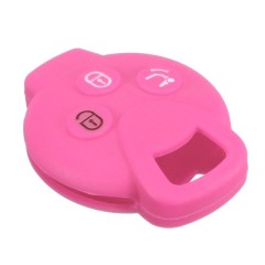 Étui de protection en silicone pour clé de voiture Smart ForTwo 451 à trois boutons 2
