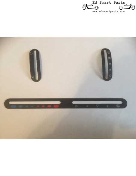 nieuwe smart Roadster 452 icoon film dashboard saturn grijs