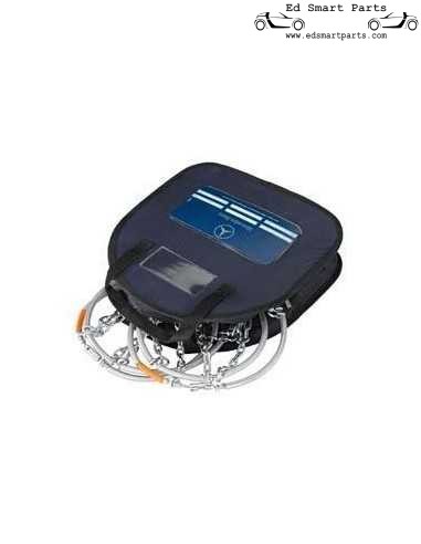 Smart fortwo 450/451/453 and forfour 453 snow chains OEM set of 2