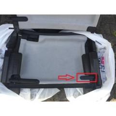 Copertura di fissaggio interna del tetto rigido Smart Roadster 2