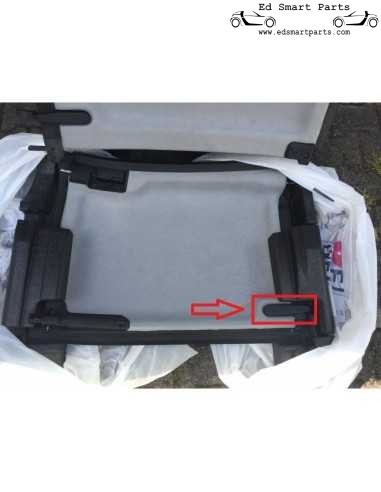 Tapa de fijación interior del techo duro del Smart Roadster