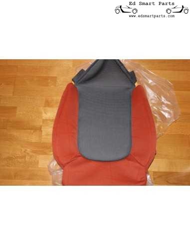 Nieuwe Smart Roadster 452 rugleuning kussen scribble red