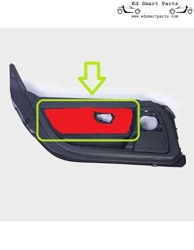 Ensemble de panneaux de porte Smart Roadster griffonnés rouges gauche et droite