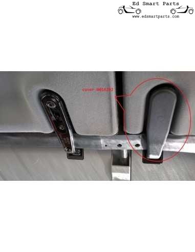 Tapa de fijación interior del techo duro del Smart Roadster