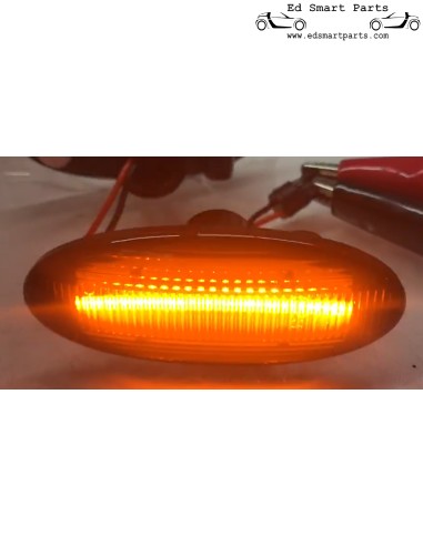 Neues Smart Forfour 453 LED Seitenblinkerpaar getönt oder klare Linse dynamisch oder Standard
