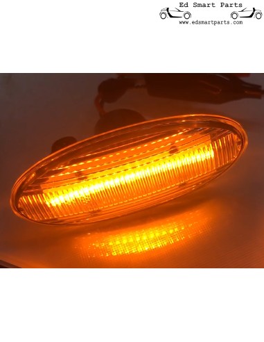 Novo Smart Forfour 453 LED indicador lateral repetidor par fumaça ou lente transparente dinâmico ou padrão