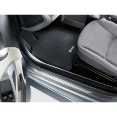 Smart FORTWO FORFOUR 453 Front Velour Floor Mats Black LHD 2
