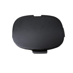 Cubierta de anilla de remolque para Smart Fortwo 453 negra lista para pintar