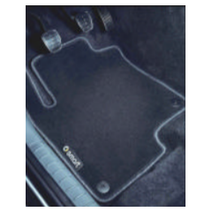 Smart Forfour 454 Original OEM-Fußmatten – Velours (Linkslenker/Rechtslenker)
