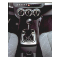 Pommeau de levier de vitesse en cuir Smart Forfour 454