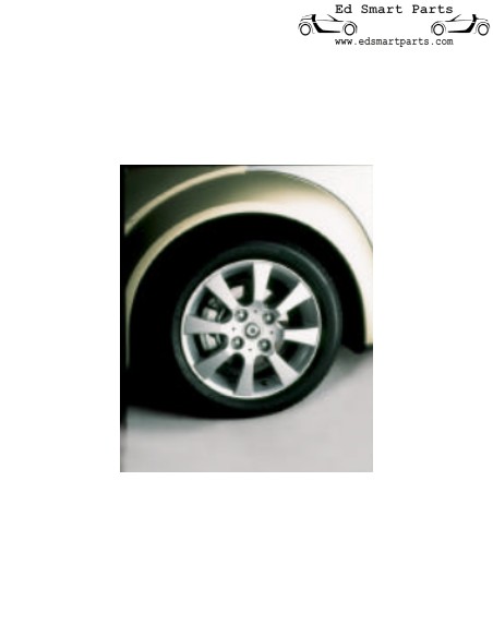 Cerchio in lega leggera Smart Forfour454 15'' - 'cruiseline' per pneumatici 195/50R15