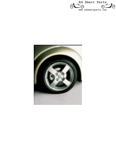 Cerchio in lega leggera Smart Forfour454 da 15'' - 'strokeline' per pneumatici 195/50R15