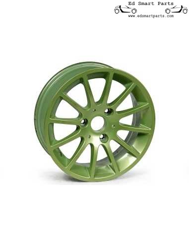 Nuovo set esclusivo di cerchi in lega leggera Smart Fortwo 451 da 12 raggi da 15 pollici