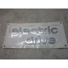 Nieuw origineel Smart ELECTRIC DRIVE kofferdeksel embleem achterklep