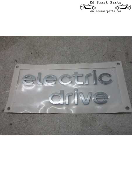 Nuevo emblema original para tapa de baúl Smart ELECTRIC DRIVE en portón trasero
