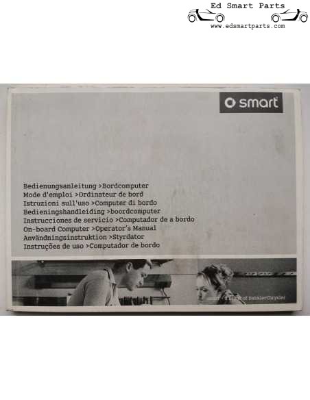 Manuel d'utilisation d'occasion Smart Roadster Trip Ordinateur de bord multilingue