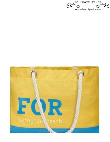 Bolsa de playa inteligente amarilla/azul