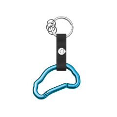 Porte-clés à mousqueton intelligent authentique 2