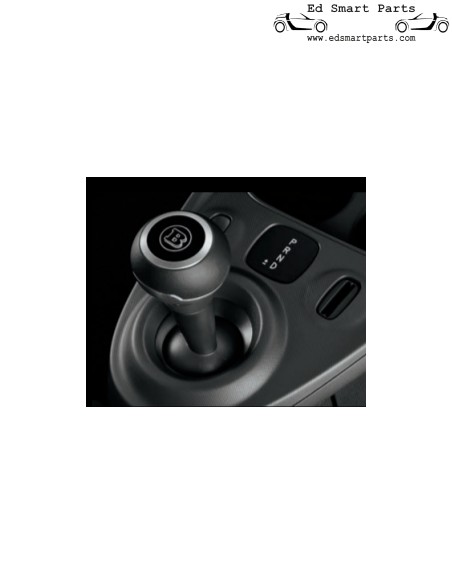 Smart Fortwo Forfour Brabus 453 Manopla de câmbio seletora de marchas