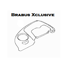 Nuevo Smart Roadster Brabus Xclusive Panel de instrumentos de cuero ASIENTO DEL CONDUCTOR (solo para LHD) 2