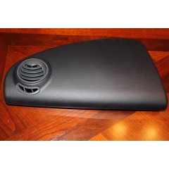 Capa de airbag do passageiro Smart Roadster couro RHD COURO AZUL-PRETO