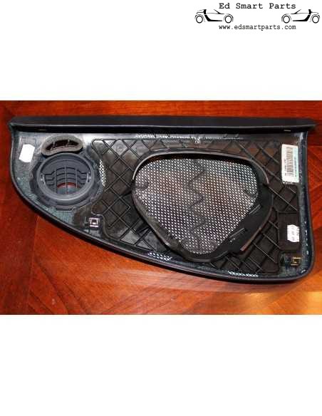Smart Roadster airbag passeggero cover in pelle RHD PELLE BLU-NERO