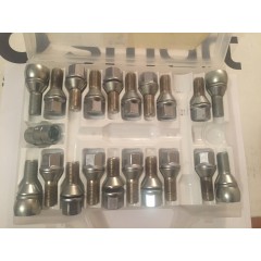 OEM smart Fortwo Forfour 453 proteção anti-roubo para rodas, conjunto de 4, PARAFUSO DE RODA COM TRAVA