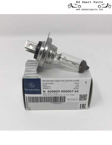 Originele Mercedes-Benz H7-lamp - N400809 000007 Geschikt voor smart forfour 454 en roadster 452