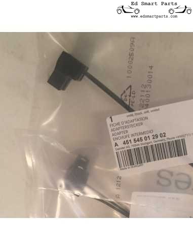 Genuine Smart H7 Bulb holder connector with cable suitable for smart fortwo 451 forfour 454 and roadster 452