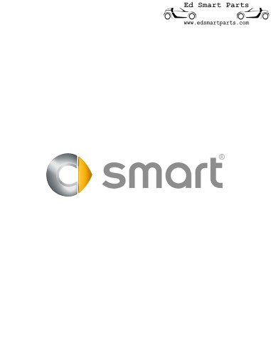OEM Smart ForTwo 451 radio space ornamental cover molding