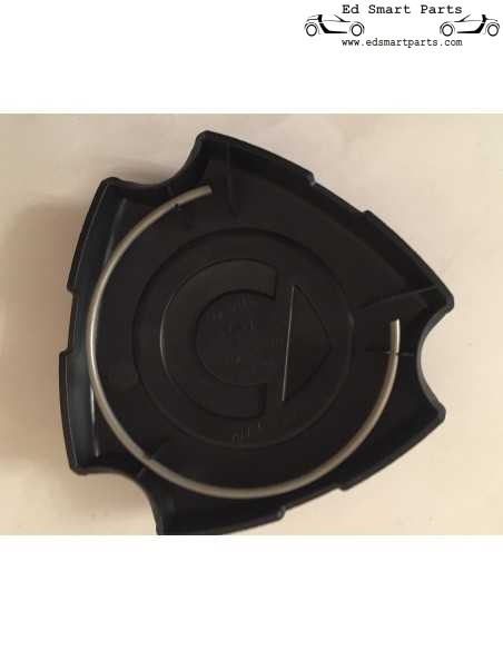 Cache-moyeu de roue Smart Genuine Smart "nouveau logo"