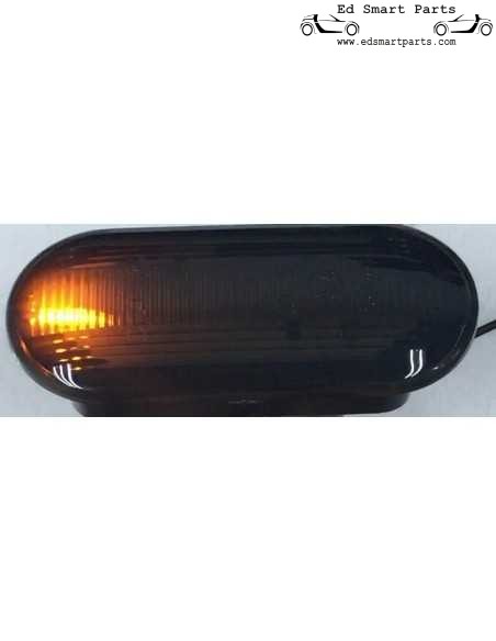 Nuovo Smart ForTwo 453 Dynamic LED Side Indicators coppia di indicatori di direzione ripetitori lenti fumé o trasparenti