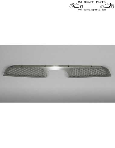 Genuine S-Mann ForTwo 450 Stainless Steel Rear Valance for Twin Exit Exhaust