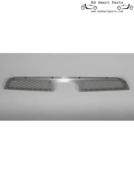 Genuine S-Mann ForTwo 450 Stainless Steel Rear Valance for Twin Exit Exhaust