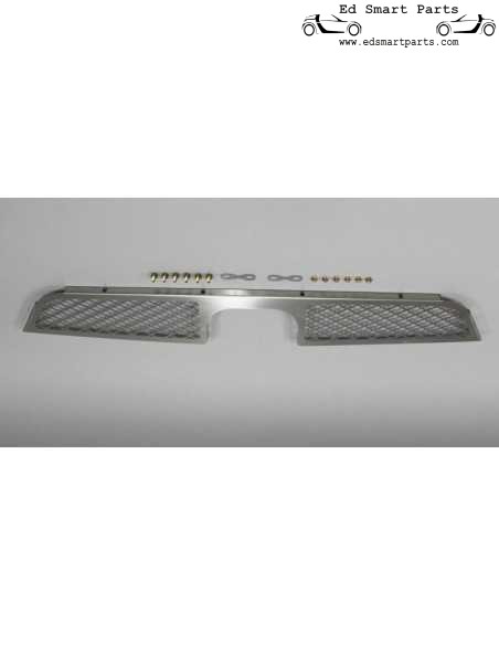 Genuine S-Mann ForTwo 450 Stainless Steel Rear Valance for Twin Exit Exhaust