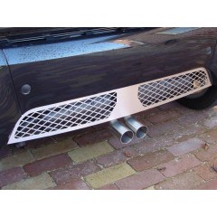 Original S-Mann ForTwo 450 Edelstahl-Heckschürze 2