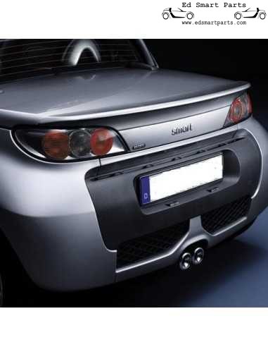 Smart Roadster Brabus 452 rear boot spoiler Q0015915V001C63L00