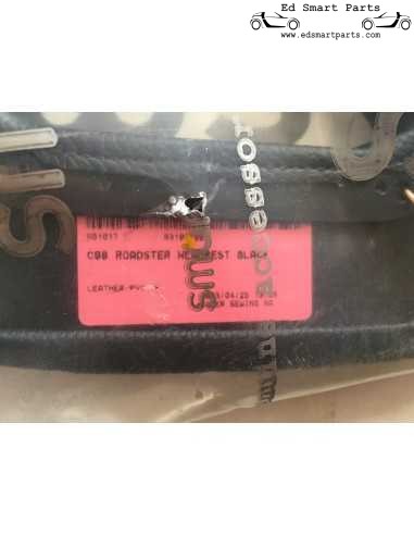 Almohadilla para reposacabezas Smart Roadster de cuero compatible con todos los modelos Roadster 452