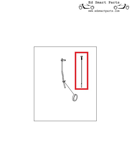 Jauge de niveau d'huile moteur pour Smart Fortwo 450 & Roadster 452