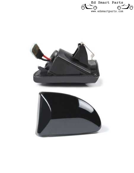 Paire de clignotants latéraux dynamiques à LED Smart ForTwo 451, fumée ou transparente