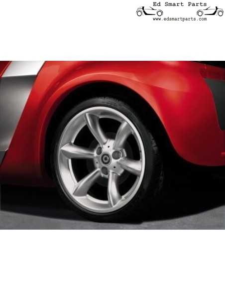 Conjunto completo de rodas de liga leve Runline Smart Roadster 452 de 17 polegadas reformadas em estoque!