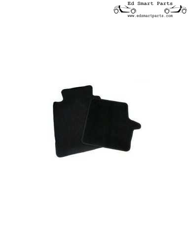 OEM STANDARD SCHWARZE Fußmatten, 2er-Set - Smart fortwo 450