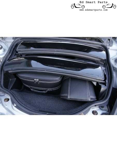 Ensemble de valises Roadsterbag © spécialement conçu pour la smart roadster