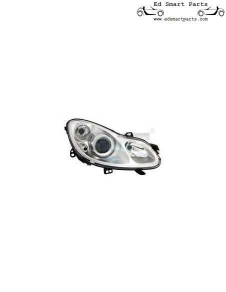 Smart ForTwo 451 headlight left or right for European LHD cars