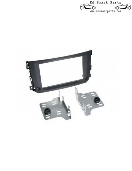 Smart ForTwo 451 facelift modello 10-2010 2 DIN telaio di montaggio adattatore telaio autoradio