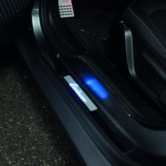 Soleiras de porta iluminadas Smart Fortwo Forfour 453 Lorinser
