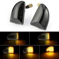 Smart ForTwo 451Dynamic LED Side Indicators repeater indicator pair smoke or clear